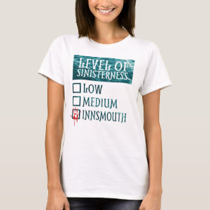 Camiseta Nível de Lovecraft Innsmouth