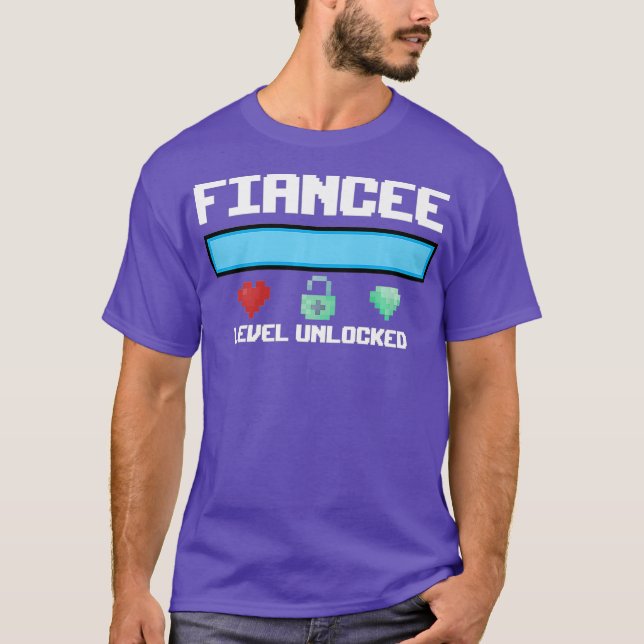 Camiseta Nível de Ofertas de Correção Desbloqueado para um  (Frente)