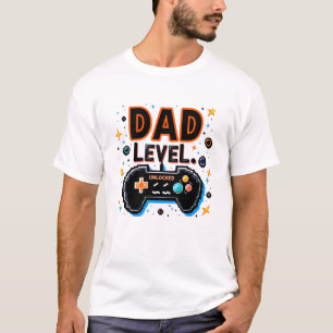 Camiseta Nível de pai Desbloqueado