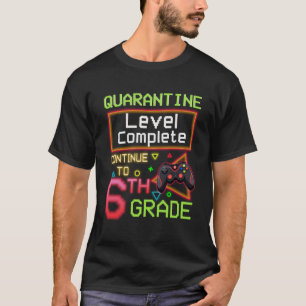 Camiseta Nível de quarentena completo de volta ao nível de