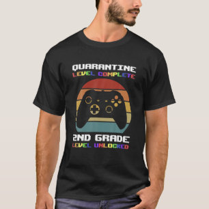 Camiseta Nível de Quarentena Concluído Segundo Grau Desbloq