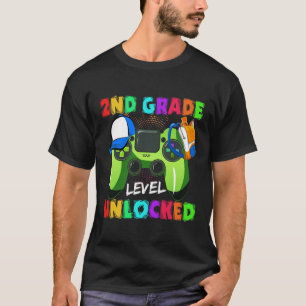 Camiseta Nível De segundo Desbloqueado Para Suprimentos Esc