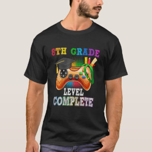 Camiseta Nível do 8º ano completo no último dia do curso