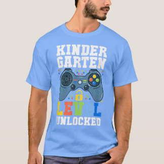 Camiseta Nível Do Jardim De Infância Desbloqueado Jogador N