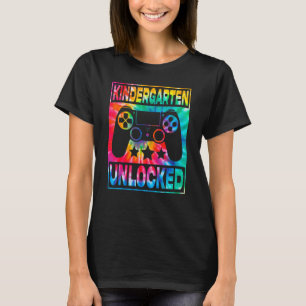 Camiseta Nível do jardim de infância Desbloqueado Video Gam