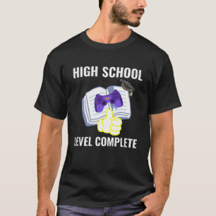 Camiseta Nível do segundo grau Concluído Graduação Clas