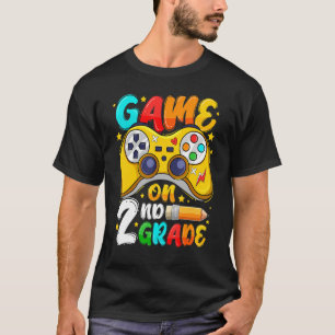 Camiseta Nível do segundo Jogo Desbloqueado No Nível Do seg