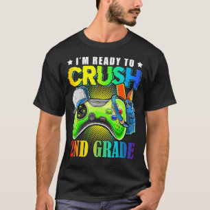 Camiseta Nível do segundo Jogo Desbloqueado No Nível Do seg