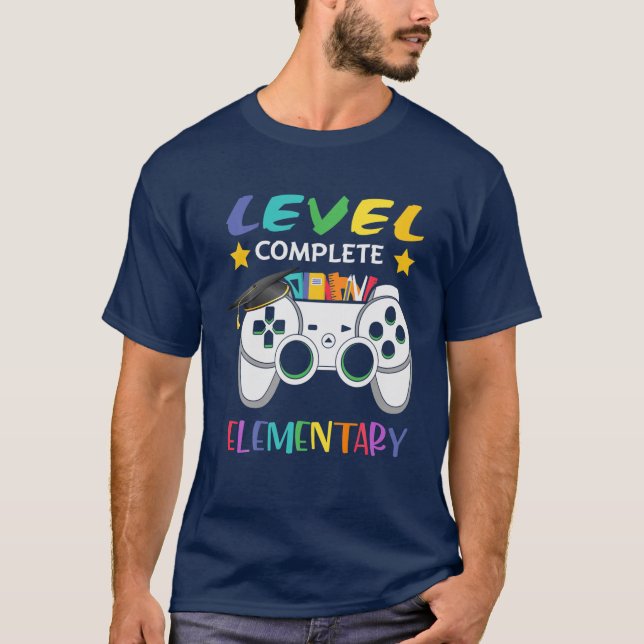 Camiseta Nível Elementar - Classe Completa De Jogadores Do  (Frente)