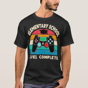 Camiseta Nível Escolar Elementar Nível Completo Gamer 6 Gra