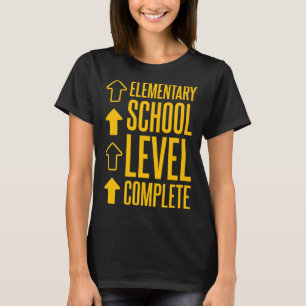 Camiseta Nível escolar primário completo