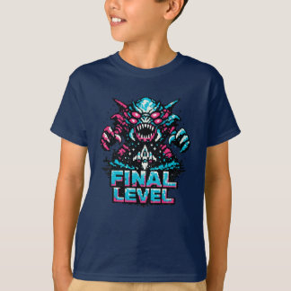 Camiseta Nível Final do Chefe Arcade