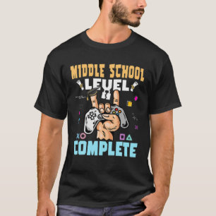 Camiseta Nível Médio do Ensino Completo de Graduação Cl