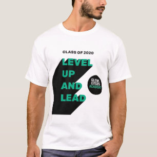Camiseta Nível para cima e líder: Global Citizen Academy Ts