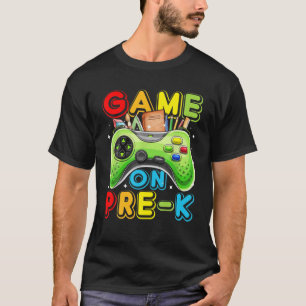 Camiseta Nível Pré-K Desbloqueado Pré-K Esquadrão De Volta