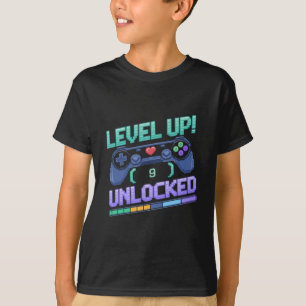 Camiseta Nível Superior de Trend de Jogos Desbloqueados Kid