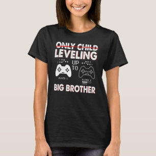 Camiseta Nivelamento Até Anúncio De Gravidez Do Grande Irmã