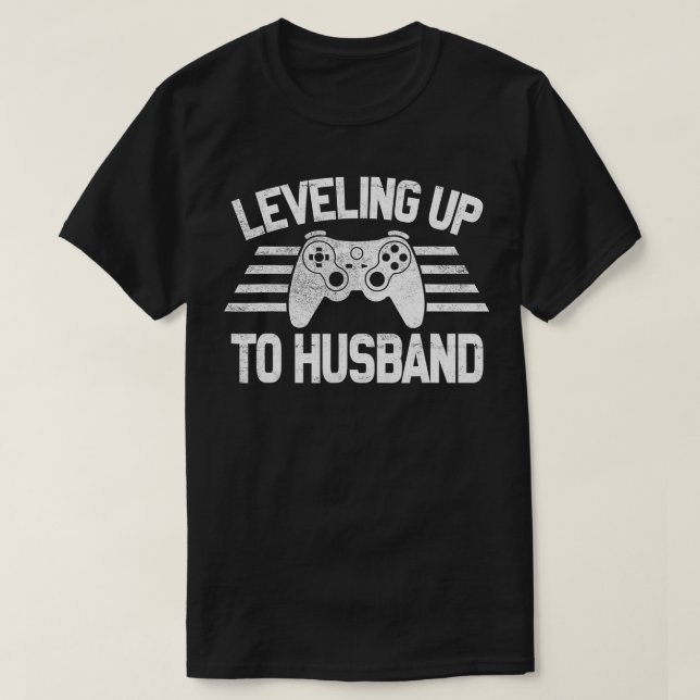 Camiseta Nivelamento Até Ao Marido (2) (Frente do Design)