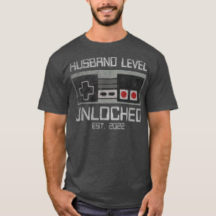Camiseta Nivelamento Até Ao Marido 2022 Solteiro Pa