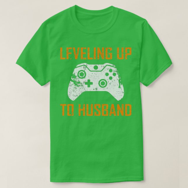 Camiseta Nivelamento Até Ao Marido (32) (Frente do Design)