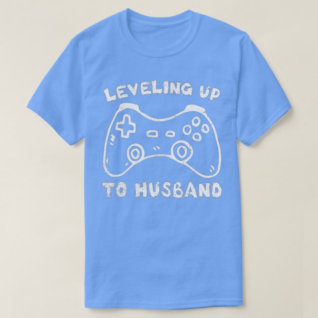 Camiseta Nivelamento Até Ao Marido (59) (Frente do Design)