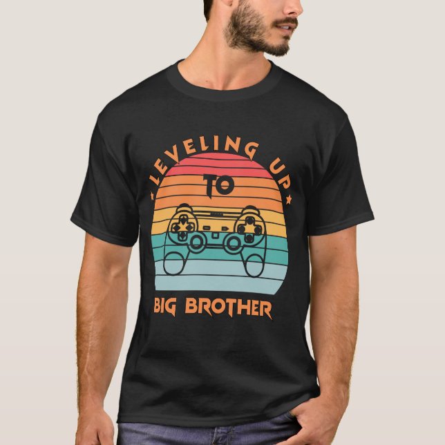 Camiseta Nivelando Até A Camisa-T Grande Jogador De Bro (Frente)