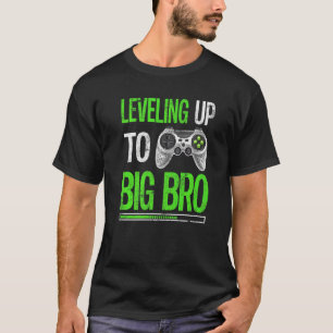 Camiseta Nivelando Até O Anúncio Do Big Bro Gamer Baby Sib