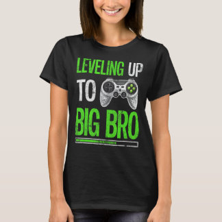 Camiseta Nivelando Até O Anúncio Do Big Bro Gamer Baby Sib