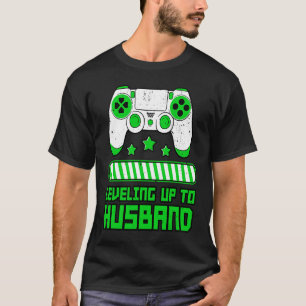 Camiseta Nivelando Até O Controle De Jogo De Namorado De Jo