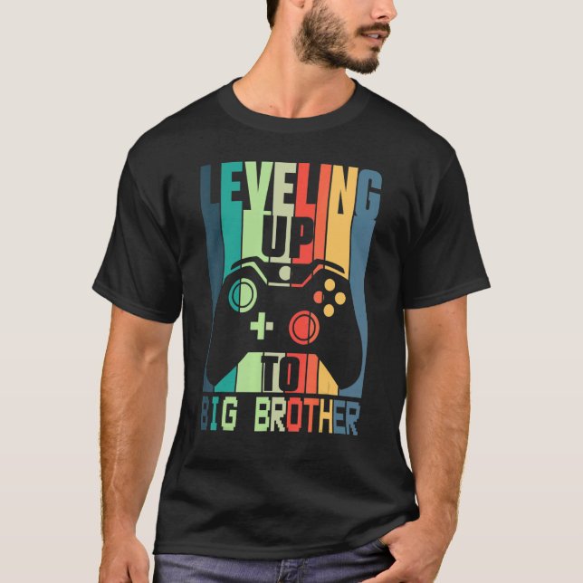 Camiseta Nivelando até o jogador do Big Brother, garoto leg (Frente)