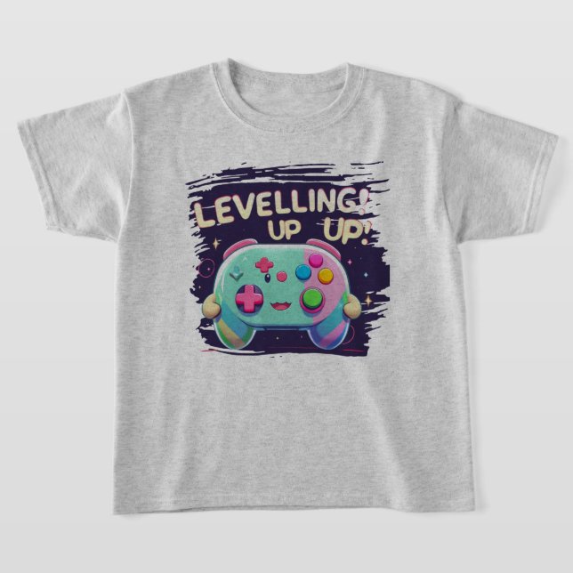 Camiseta Nivelando! Gaming Controller Kawaii Tee (Postura )