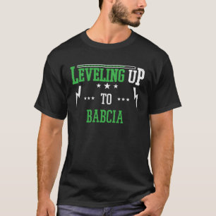 Camiseta Nivelando Para Babcia Por Se Tornar Babcia