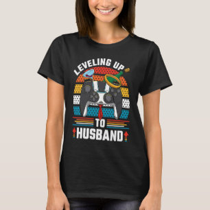 Camiseta Nivelando Para Casamento De Jogo De Jogo Para Mari