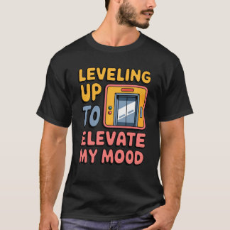 Camiseta Nivelando Para Elevar Meu Alavanca Do Elevador De