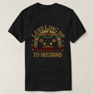 Camiseta Nivelando Para O Jogo De Vídeo Do Mariband Groom