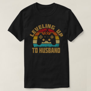 Camiseta Nivelando Para O Jogo De Vídeo Do Mariband Groom