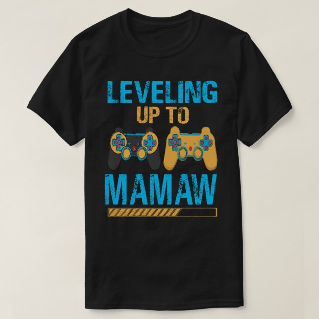 Camiseta Nivelando Para O MMAW Gamer Video Game (Frente do Design)