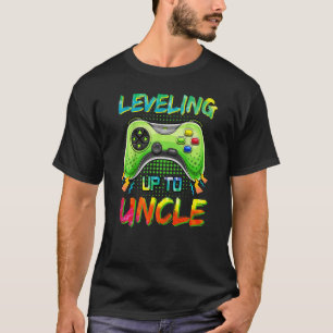 Camiseta Nivelando Para O Tio Video Gamer Tie Dye Colour