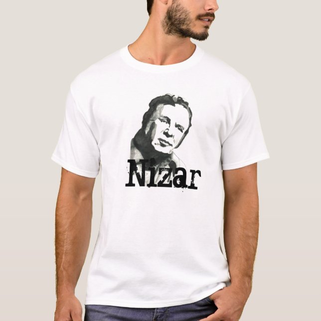 Camiseta Nizar Kabbani (Frente)