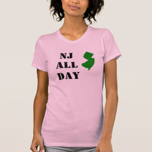 Camiseta NJ o dia inteiro