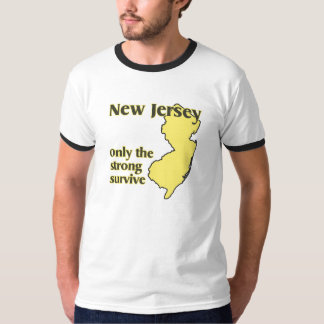 Camiseta NJ somente que o fortes sobrevivem