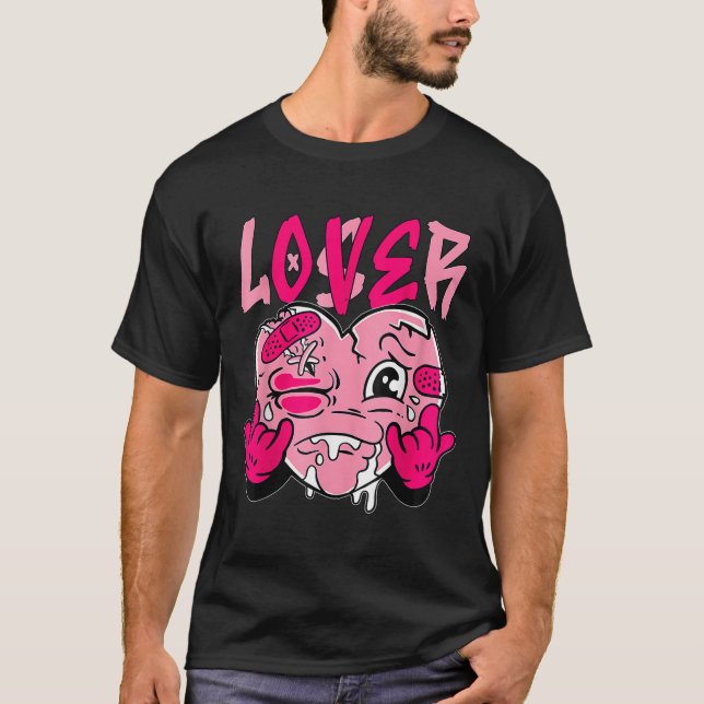 Camiseta Nk Loser Lover Nk Drip Heart Matching Tee For Men  (Frente)