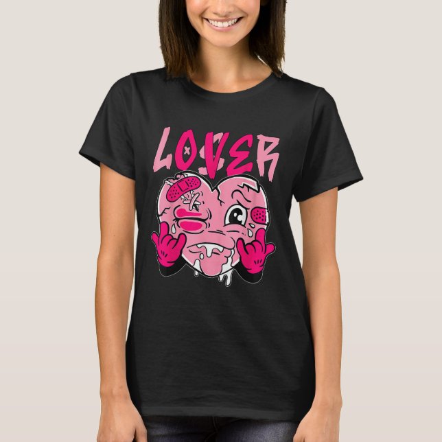 Camiseta Nk Loser Lover Nk Drip Heart Matching Tee For Men  (Frente)