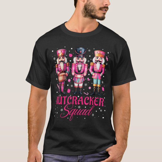 Camiseta Nk Nutcracker Squad Nk Christmas Ballet Xmas Women (Frente)