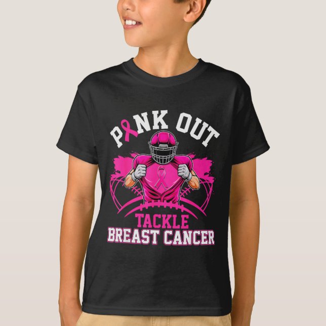 Camiseta Nk Out Tackle Breast Cancer Awareness American Foo (Frente)