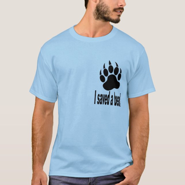 Camiseta NLWS_I salvar um urso (Frente)