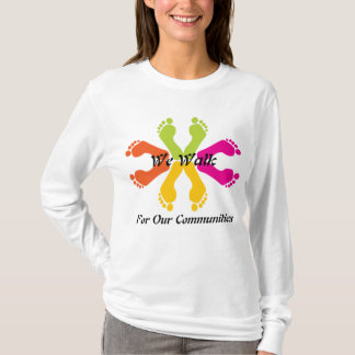 Camiseta NM Walkers: Caminhamos pelas nossas Comunidades