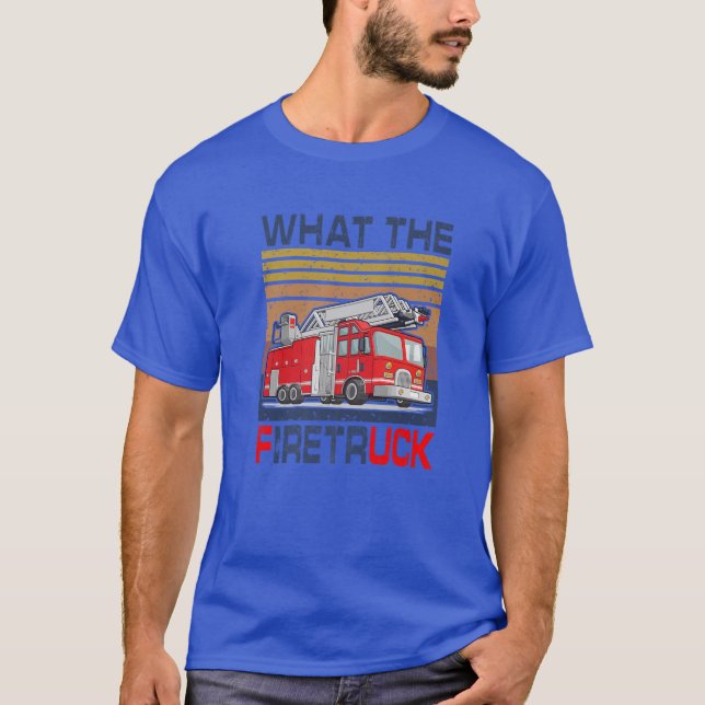 Camiseta Nn Que Bombeiro Engraçado Bombeiro Bombeiro (Frente)