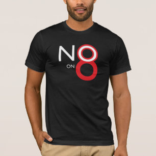 Camiseta NO8/não em 8