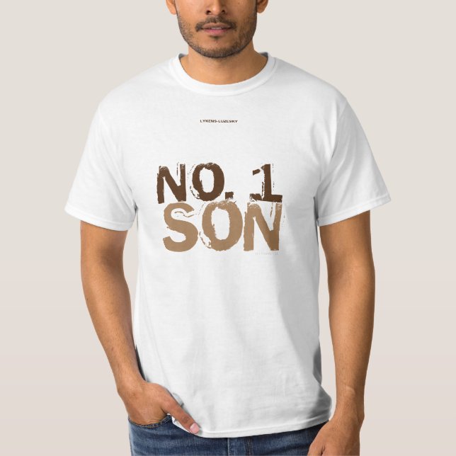 CAMISETA NO. 1 FILHO (Frente)